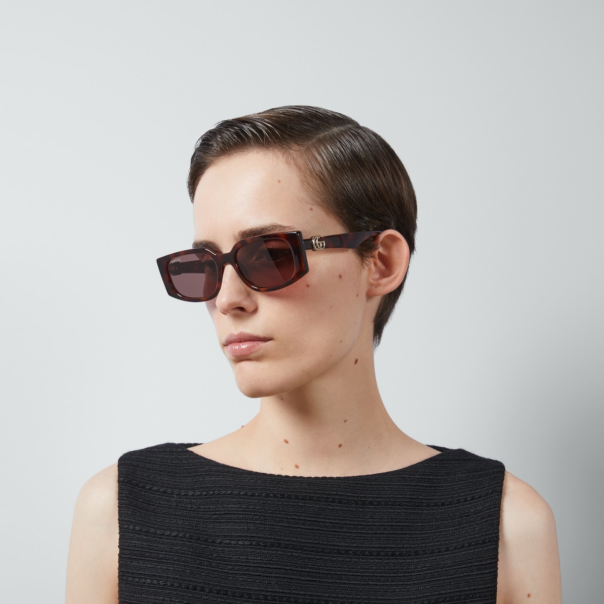 Rectangular-frame sunglases - Image 3